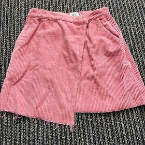Urban Outfitters BDG mauve corduroy skirt